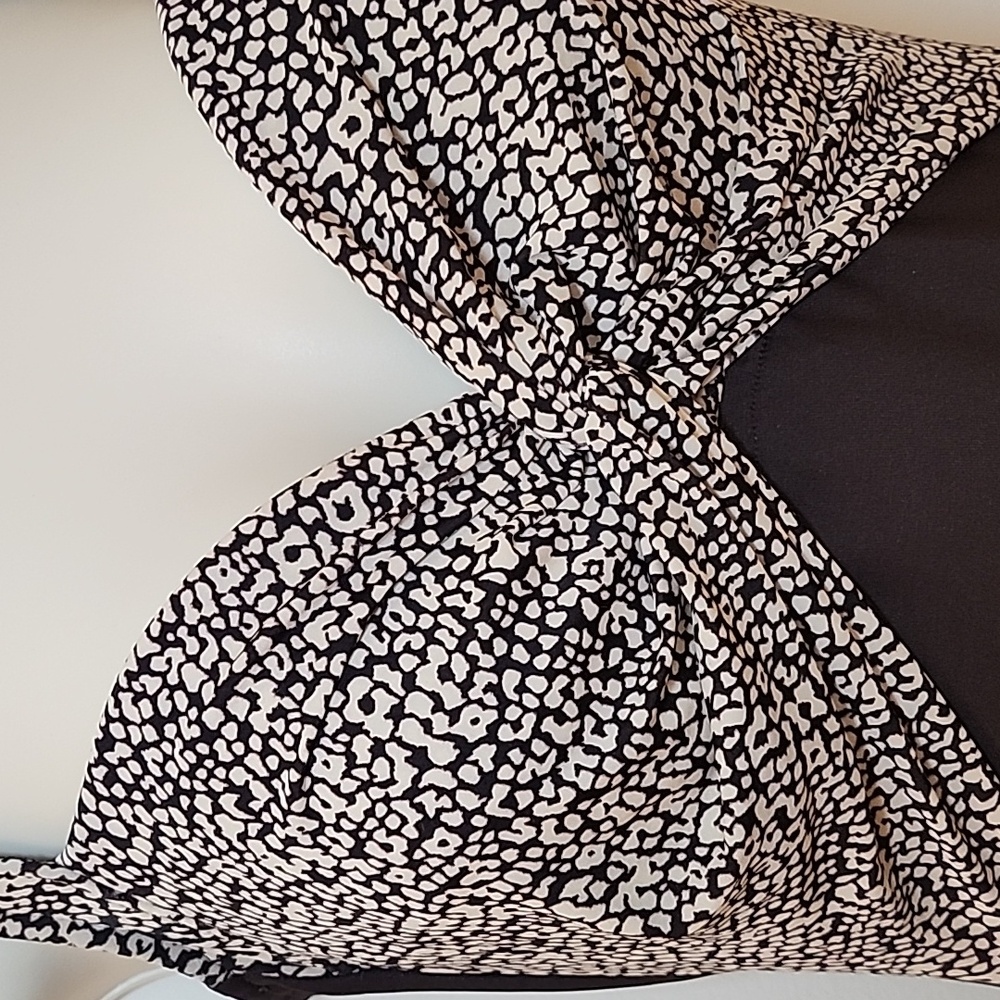 Miraclesuit Brown Leopard Print Slimming One Piece Swimsuit Beach Pool Size 10 - Picture 5 of 16